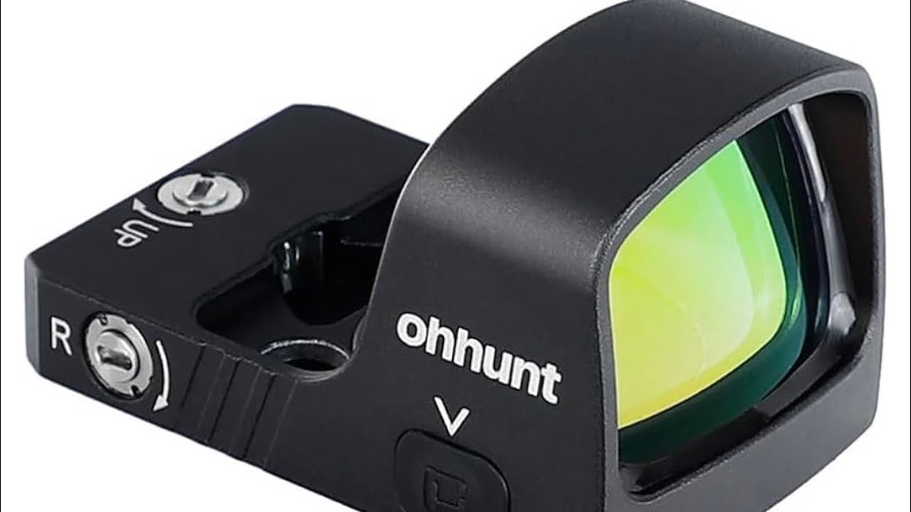 ohhunt RD U2 3 MOA Red Dot Sight for RMR Footprint and Picatinny Mount