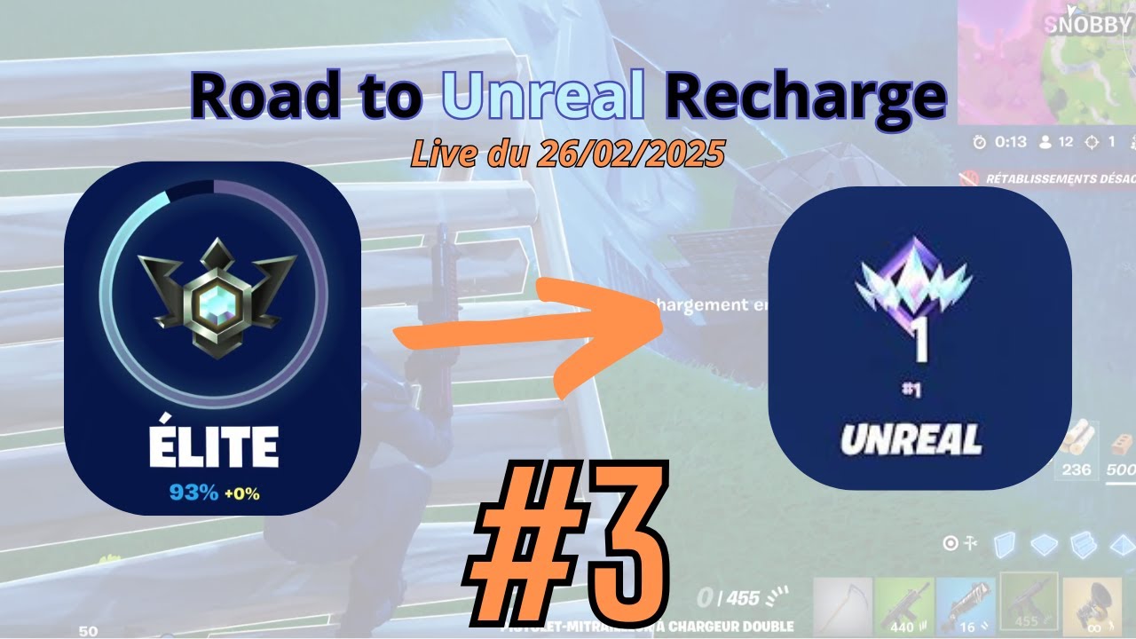 Rush Unreal Recharge ! Fortnite #3