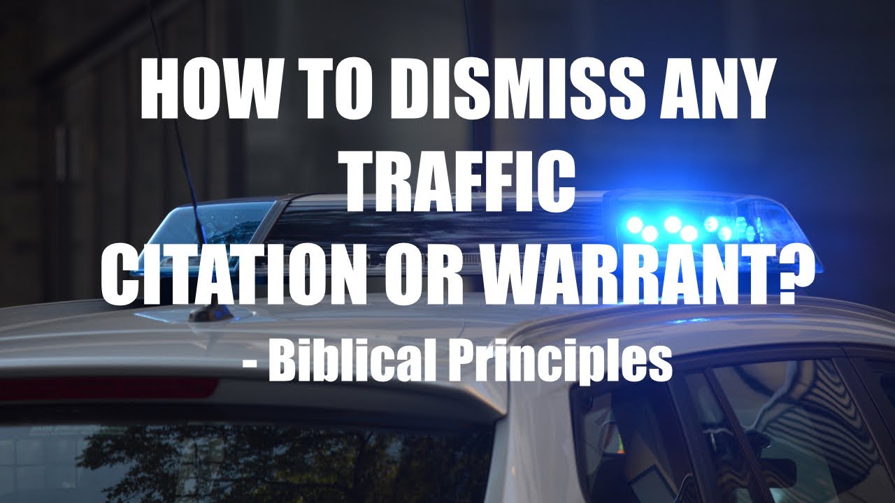 HOW TO DISMISS ANY TRAFFIC CITATION OR WARRANT? #fyp #court #lawyer #financialfreedom #police