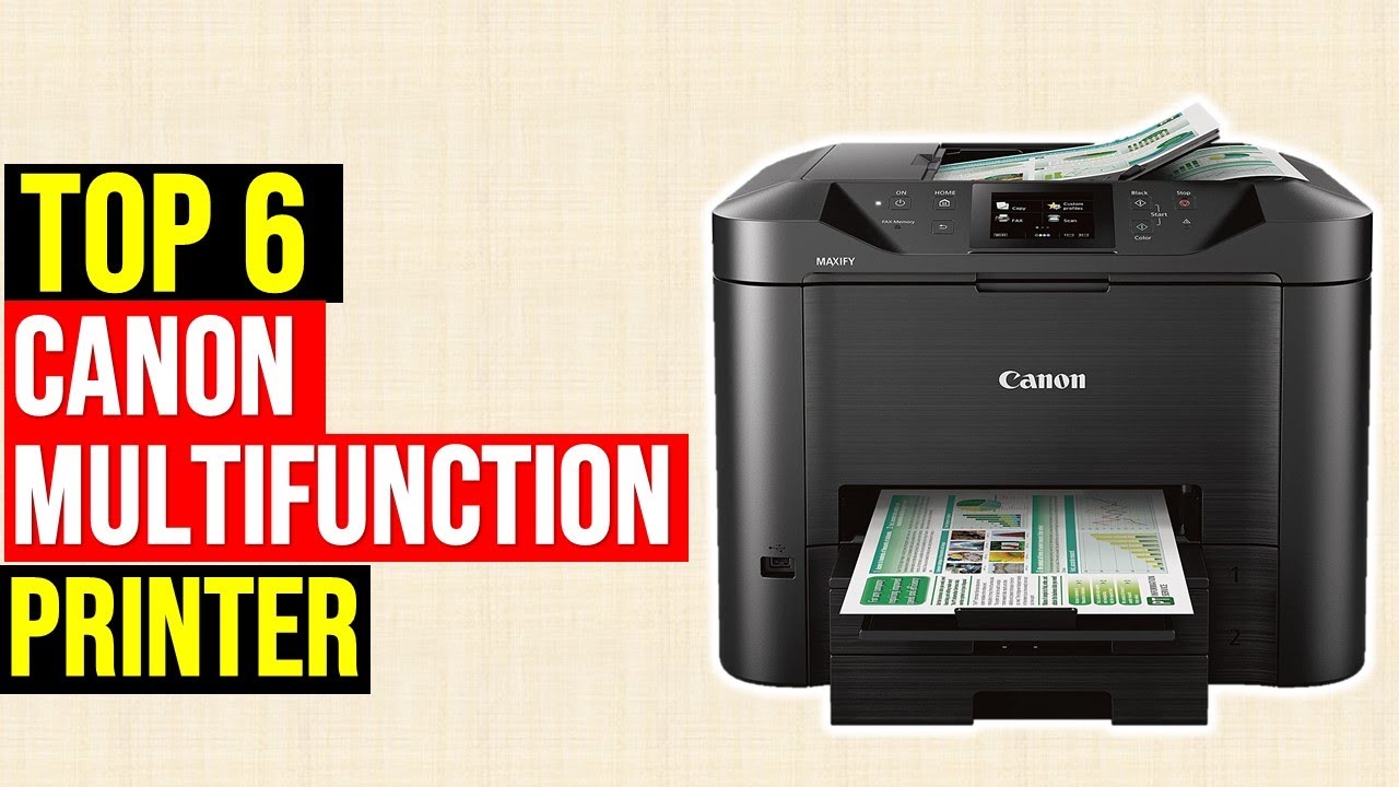 ✅Best Canon Multifunction Printers In 2022-Top 5 Printer Reviews