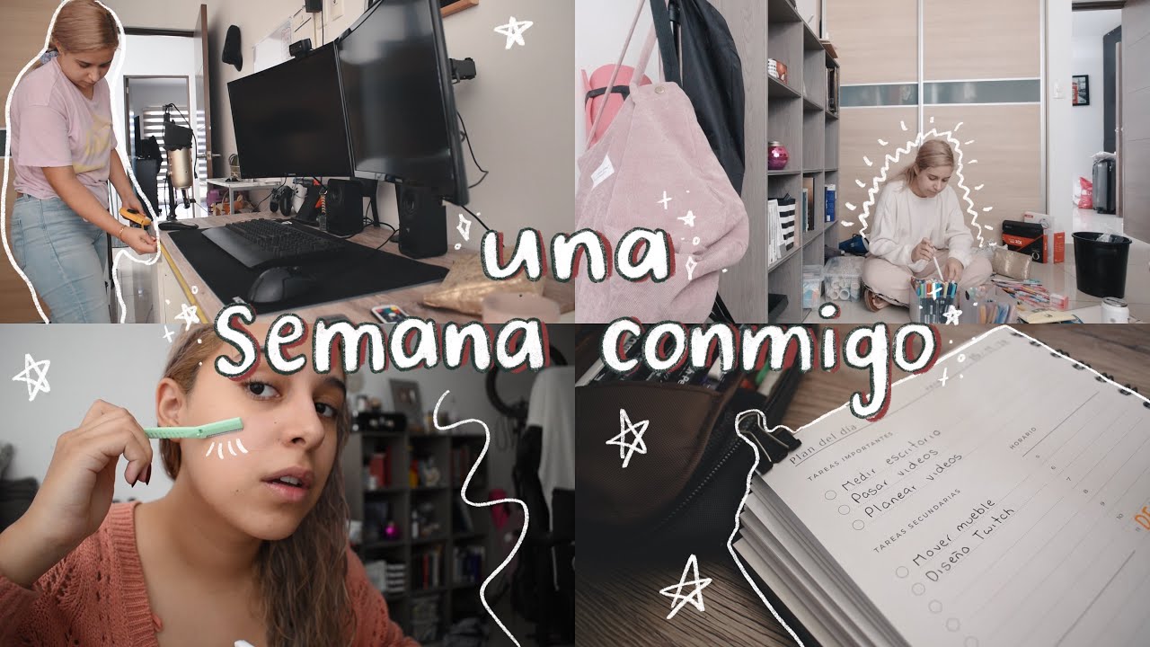 una semana productiva conmigo: organizando, lilo nos visita