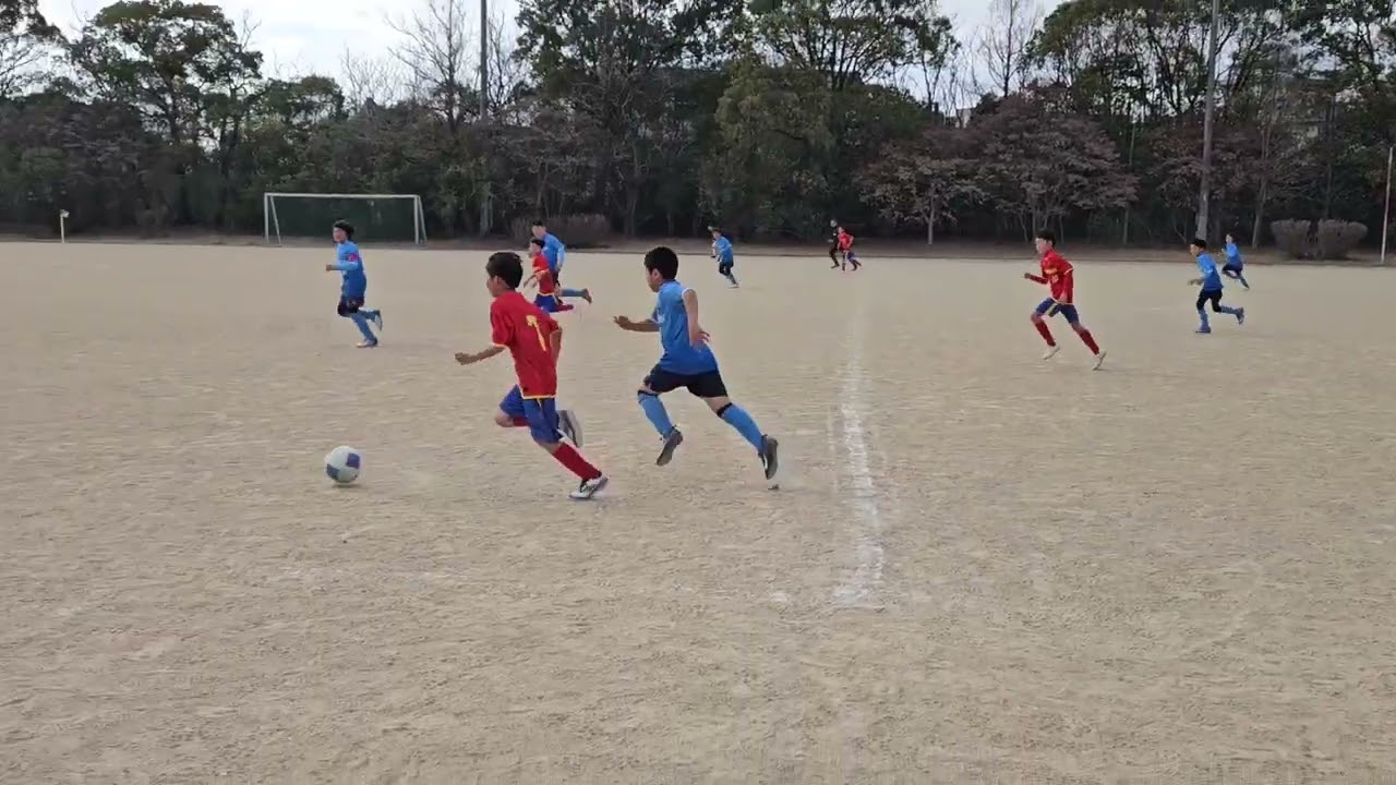 20260222 U12岐山親善試合vs徳山(PK有)