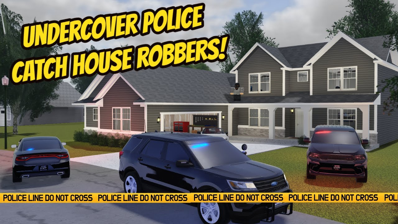 Greenville, Wisc Roblox l Undercover Police BUST HOUSE ROBBERS Special Roleplay