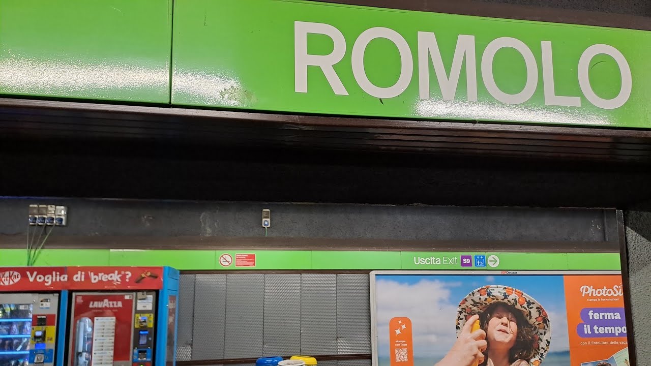 (Walkthrough) Stazione ROMOLO (M2 Metro Milano)