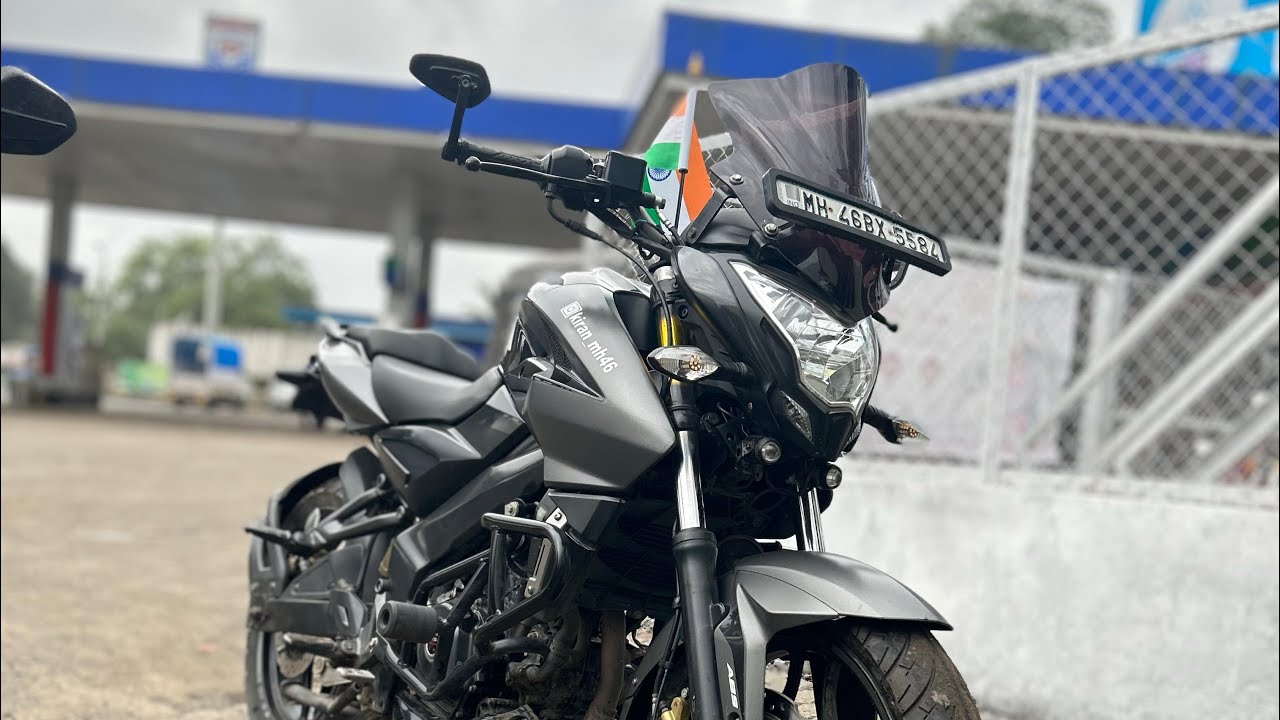 Modified Ns200 Only One In India | Full Black edition | Daily Motovlog