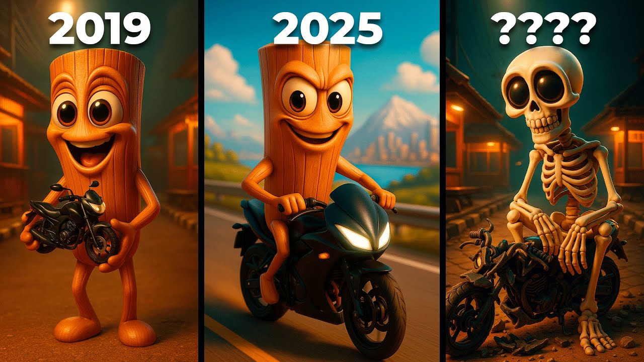 Evolution of Motor Sahur - Italian Brainrot