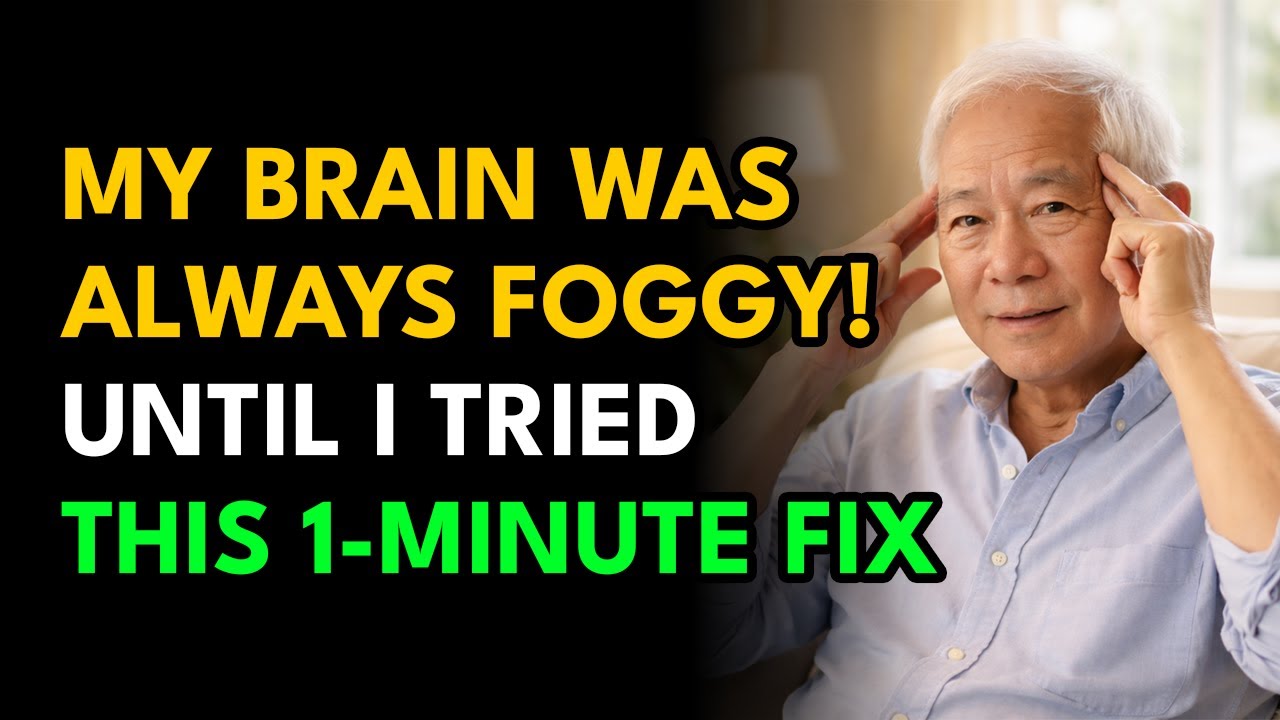 My Mind Was Always Foggy – Until I Tried This 1-Minute Brain Wake-Up Trick