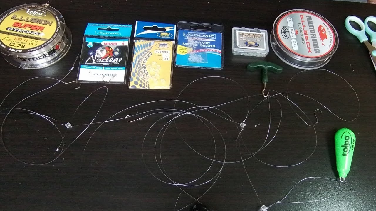Montatura terminale da bolentino senza uso di colla con soli 3 semplici nodi parte 1 il trave