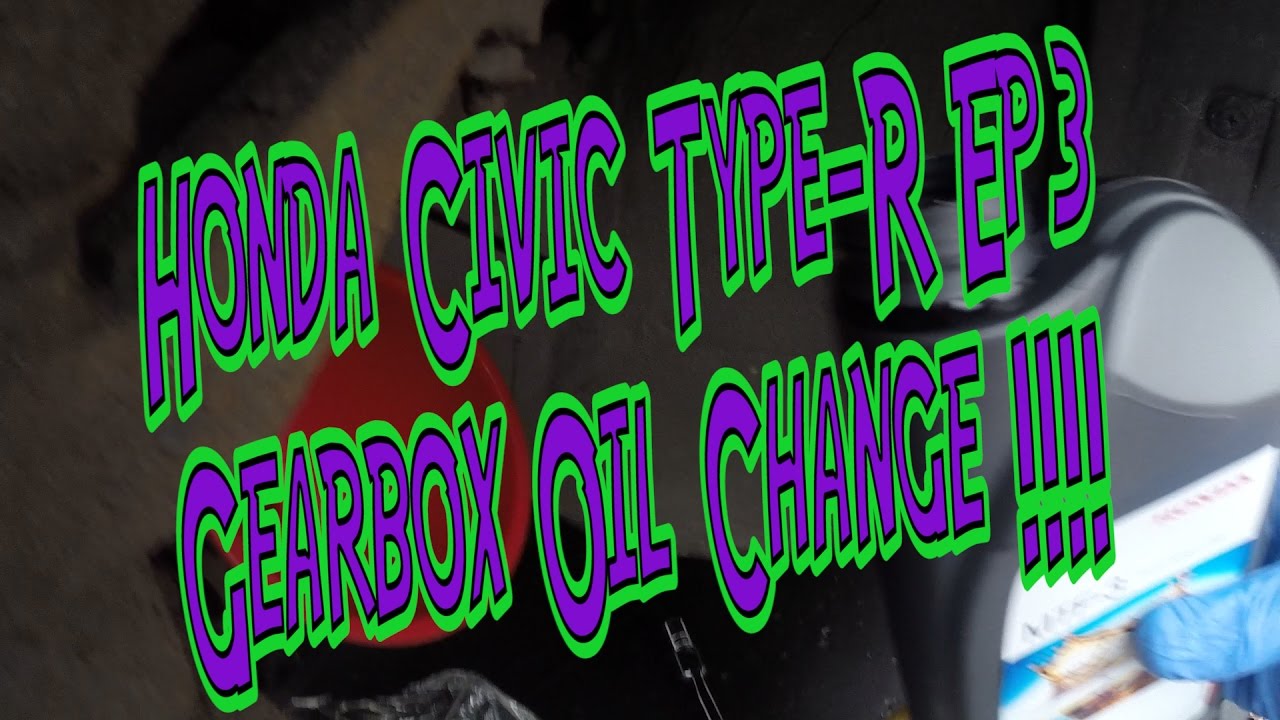 Honda Civic Type R Ep3 Gearbox Oil Change (HOW TO)