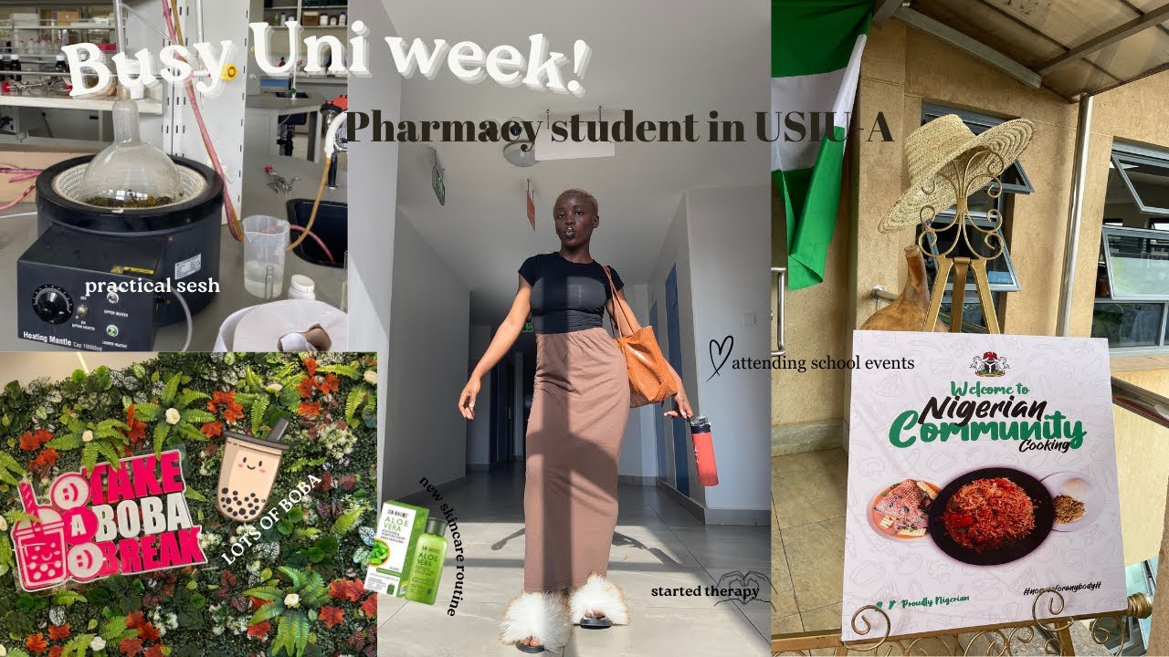 Busy Uni week as a pharmacy student in USIU-A || started therapy || updated skincare || lots more&hellip;