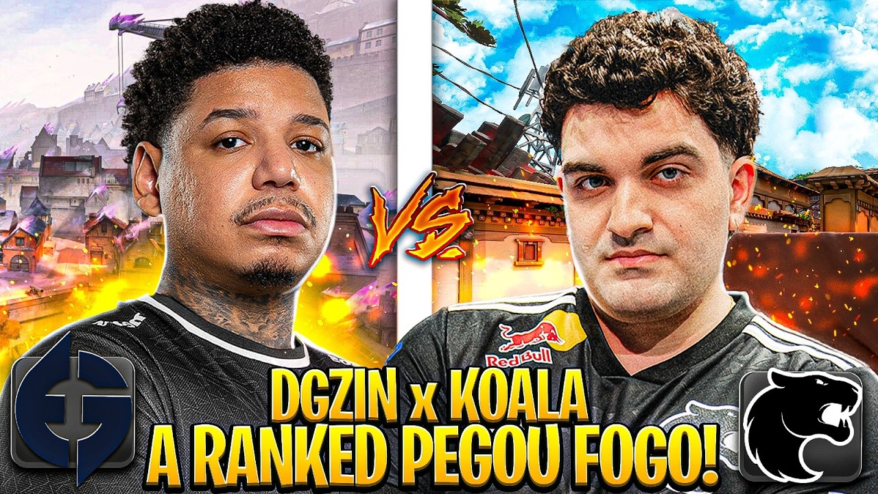 DGZIN e KOALANOOB se ENFRENTARAM NA RANKED e AS PARTIDAS PEGARAM FOGO!