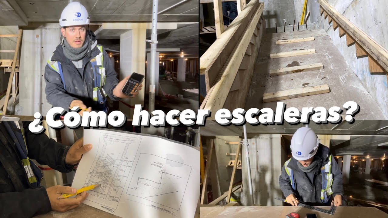 COMO HACER ESCALERAS?  PARTE 2 / Forming Carpenter