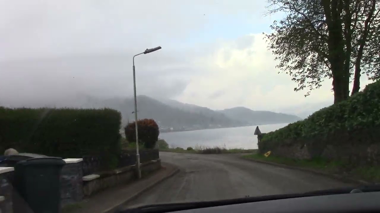 Driving through Kames and Tighnabruaich