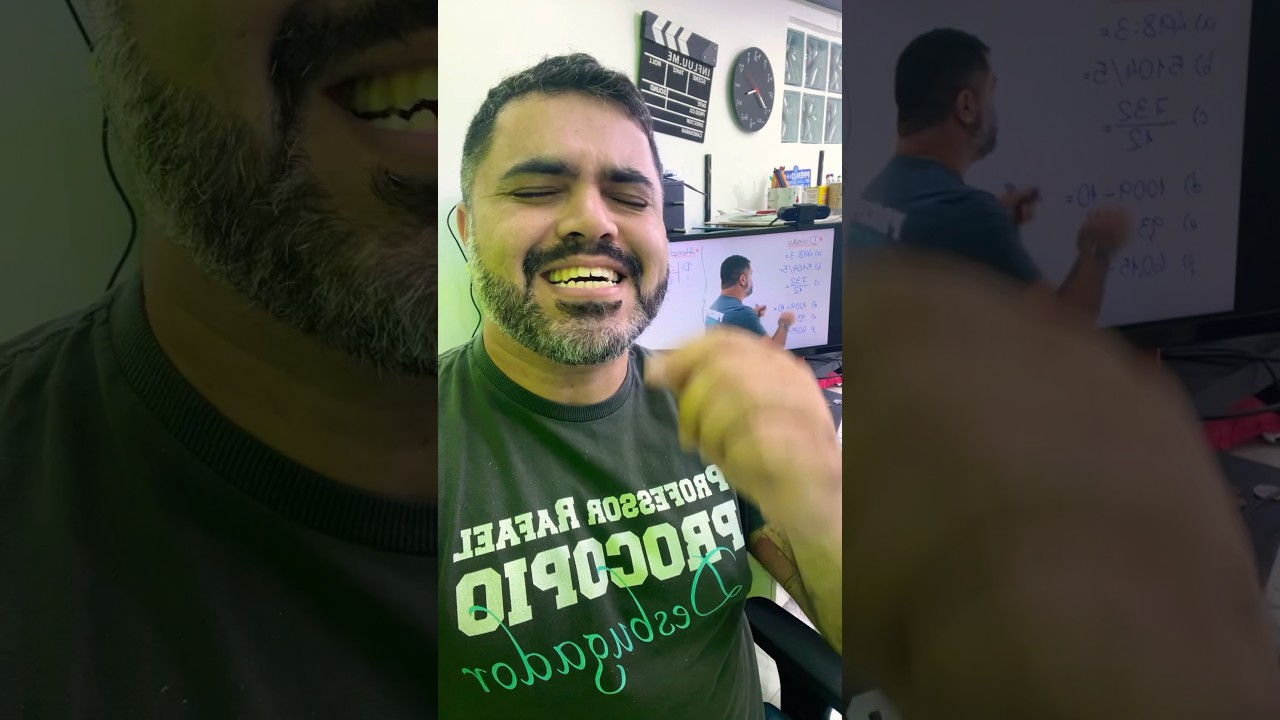 🔥 Curso COMPLETO E GR&Aacute;TIS de MATEM&Aacute;TICA B&Aacute;SICA DO ZERO no YouTube! Procopio Ensina