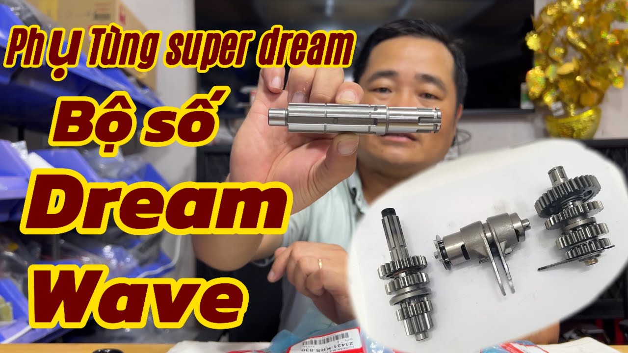 Phụ Tùng super dream, Bộ số super dream, Bộ số wave alpha, Số dream thái, phụ tùng honda chính hãng
