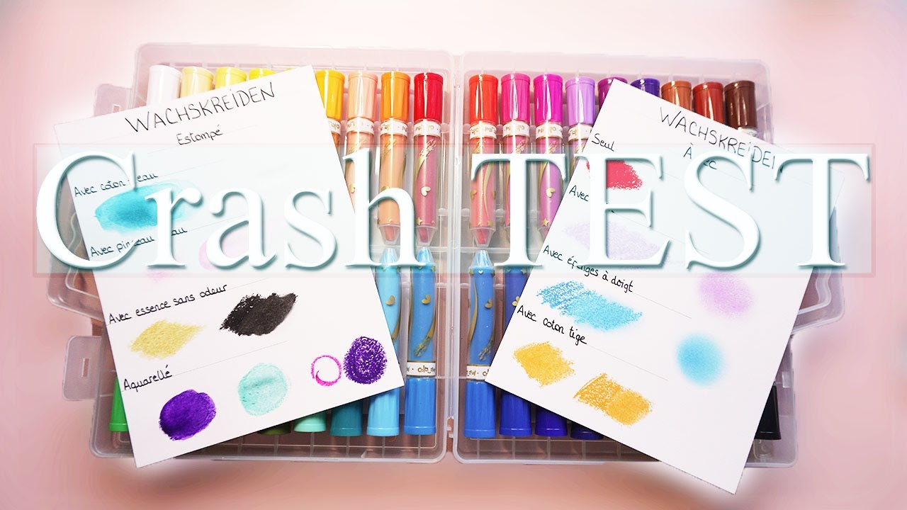 Test/Avis - Crayons de cire IDEEN MIT HERZ (Wachskreiden - dupes gelatos)