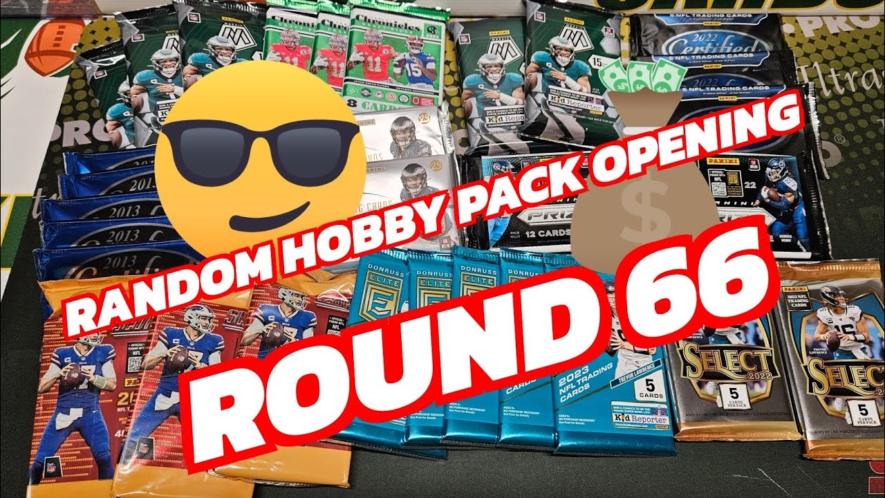 Random Football Card Hobby Pack Opening Round 66!! 🏈