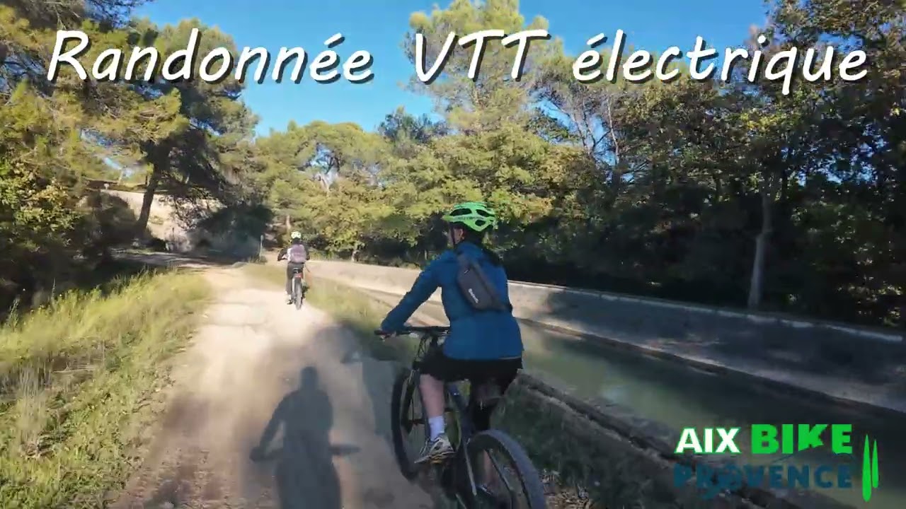 Randonnée VTT électrique à Aix en Provence - The Camp