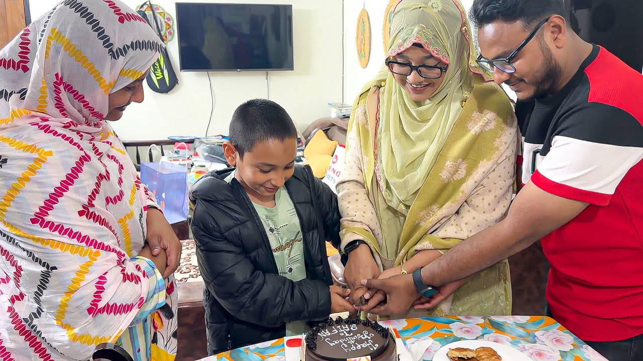 সাইফানের ৯ম জন্মদিন 🎉 | মামা-মামির সারপ্রাইজ + স্পেশাল রান্না