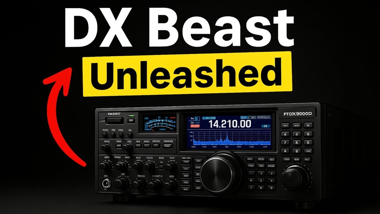Yaesu FTDX9000D - DX Beast from Yaesu Elite Class Transceiver