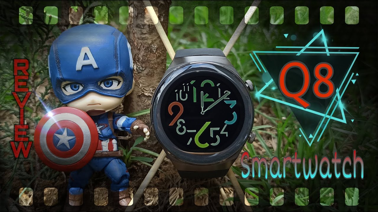 Reloj Inteligente Smartwatch Q8 (QS8) REVIEW - CONFIGURACIÓN - Inspirado en HUAWEI WATCH GT2E