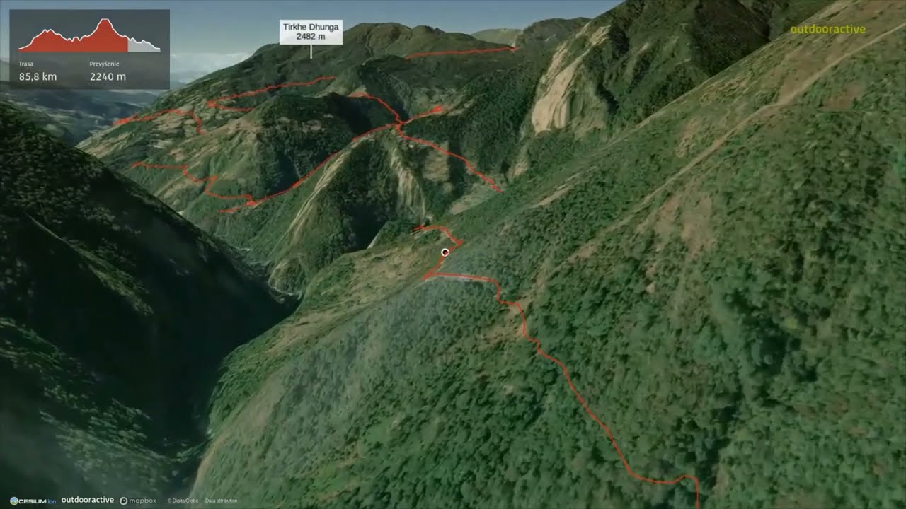 Annapurna Base Camp Trek ∆ hiking trails ∆ 3d-trail.com/nepal/