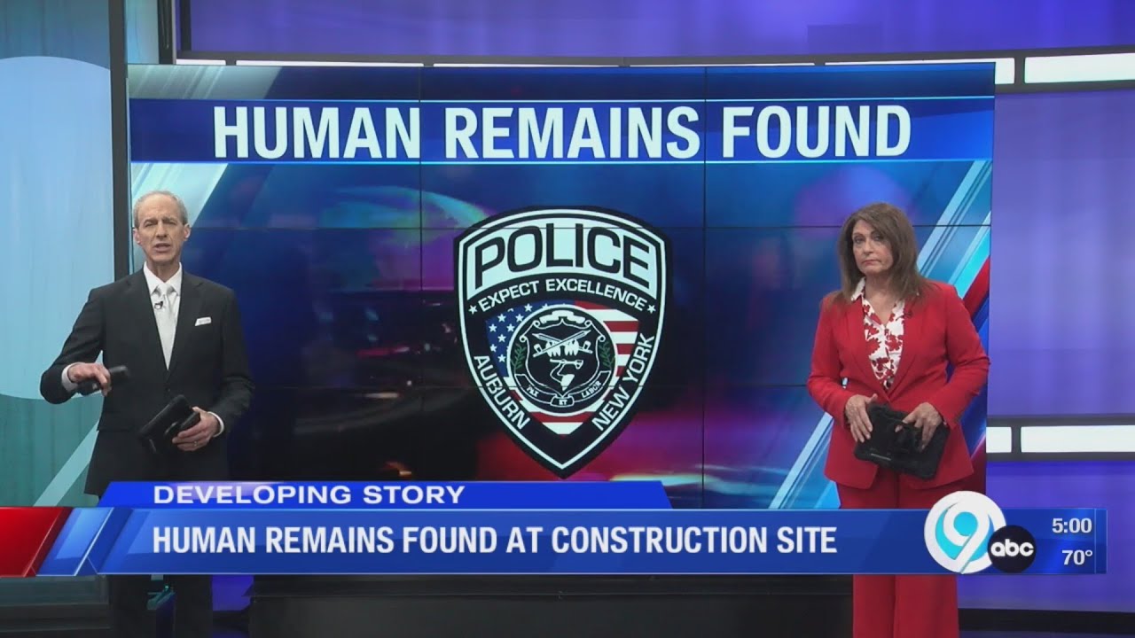 Human remains found at construction site