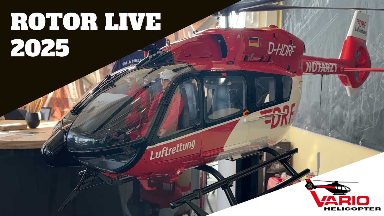 Rotor Live 2025 // Vario helicopters