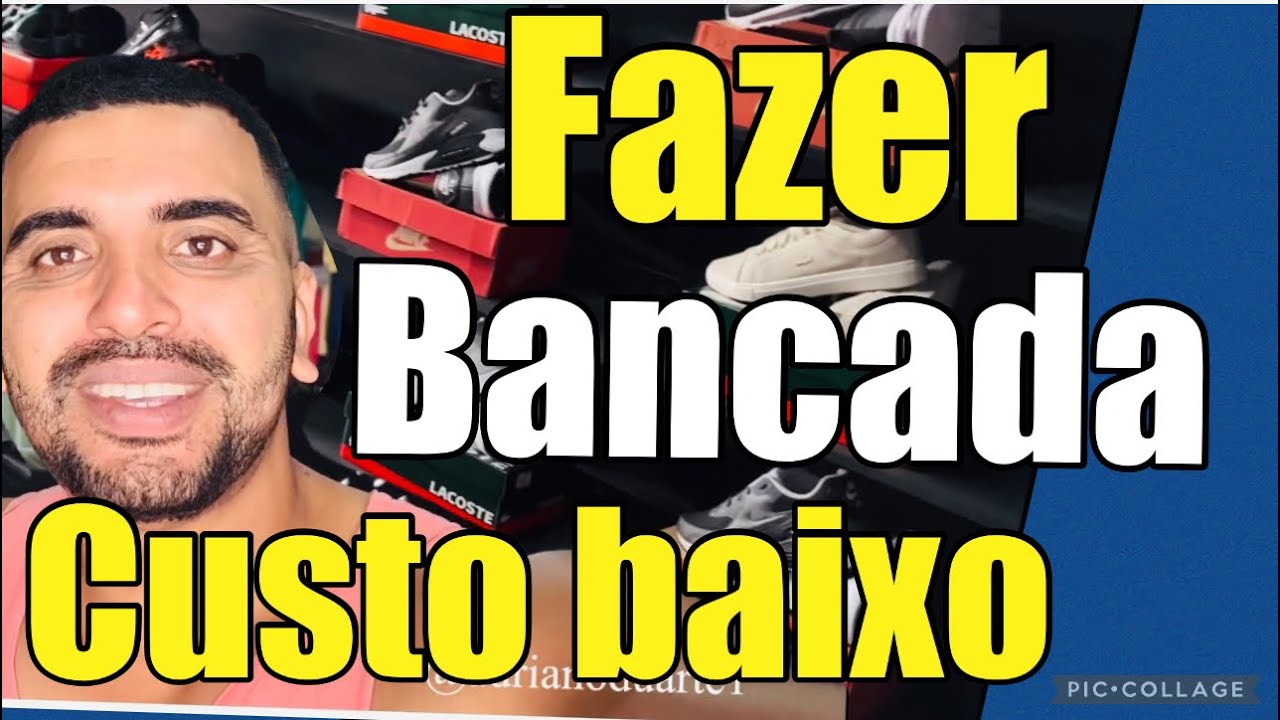 COMO FAZER UMA BANCADA PARA TÊNIS E BONÉ GASTANDO POUCO DINHEIRO/dicas de mostruário#adrianoduarte