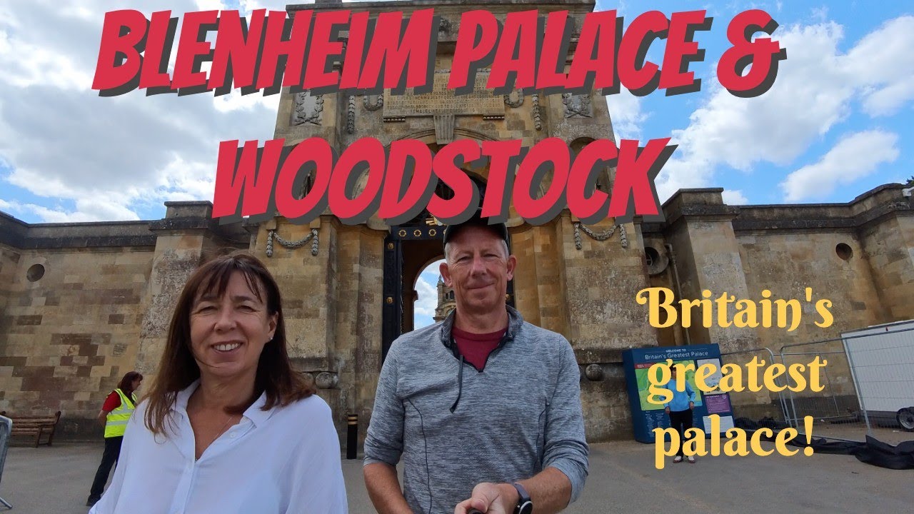 Blenheim Palace grounds & Charming Woodstock Village | UK Travel Vlog
