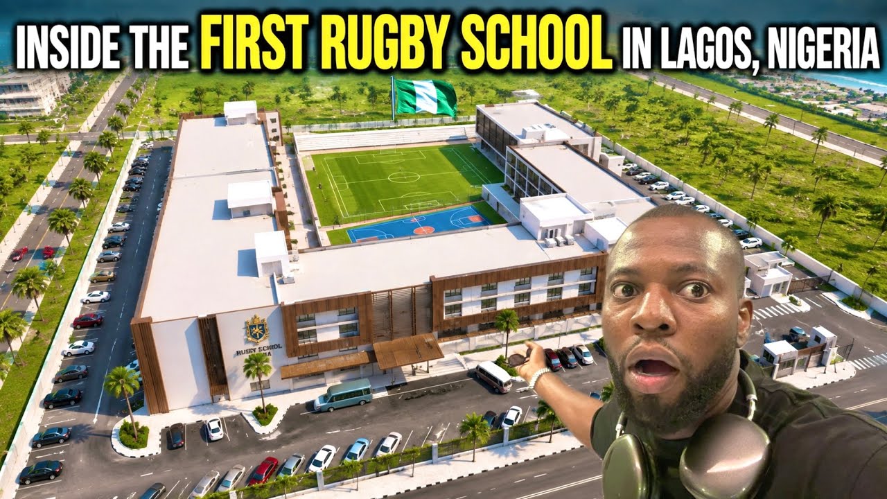 Первая школа Rugby в Лагосе, Нигерия 🇳🇬 Поражает воображение #лагос #нигерия