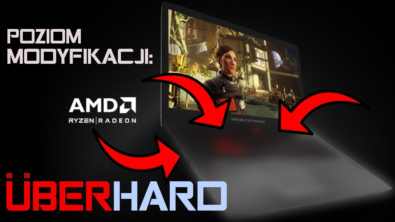 Najbardziej zmodyfikowany laptop pod GRY jaki kiedykolwiek widziałem - Naprawa Asus ROG STRX GL702ZC