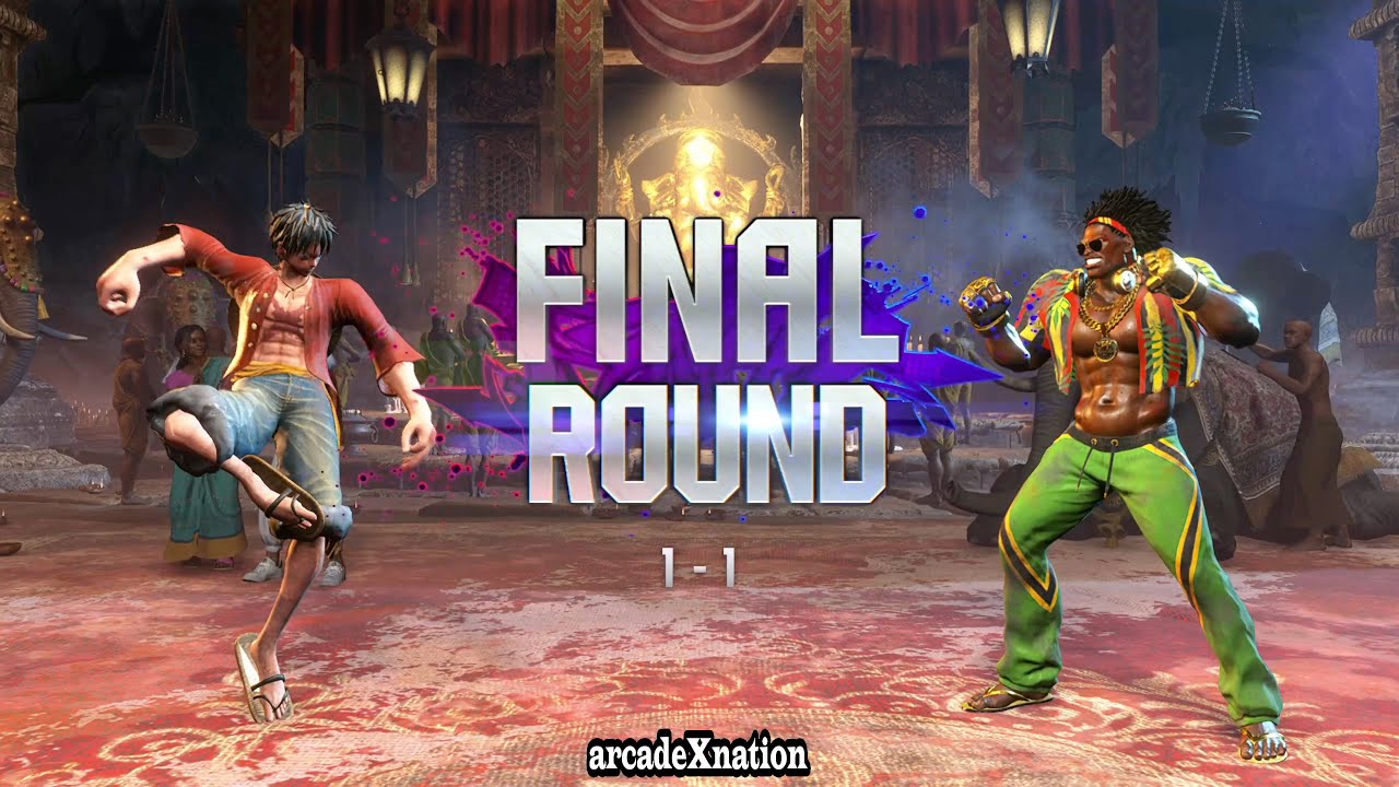 Dhalsim (Monkey D Luffy) Vs Dee Jay - Street Fighter 6 (Hardest AI)