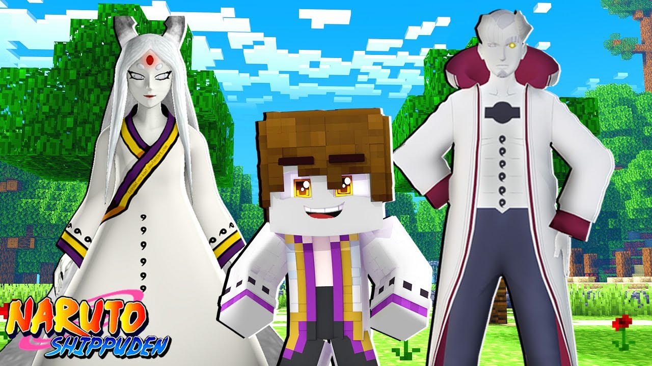 Minecraft - Who's Your Family? O FILHO DE KAGUYA OTSUTSUKI E ISHIKI OTSUTSUKI ! NARUTO SHIPPUDEN