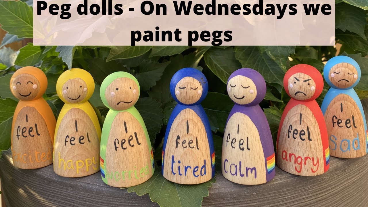 Peg Dolls - On Wednesdays We Paint Pegs