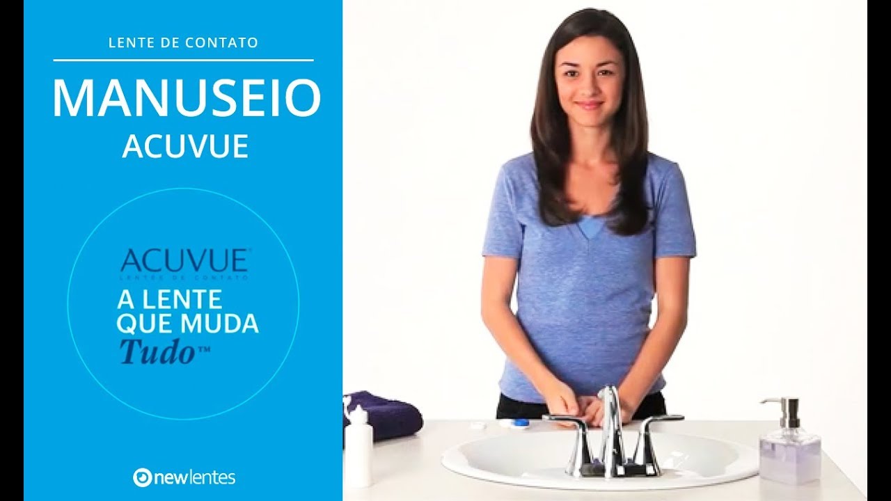 Como colocar e tirar suas Lentes de Contato | ACUVUE