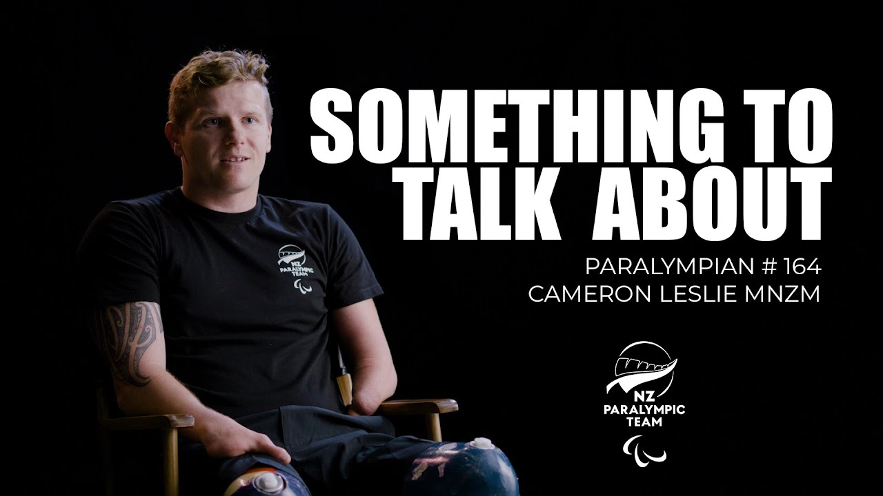 Paralympian #164 Cameron Leslie will give you something to talk about | NZ Paralympic Team