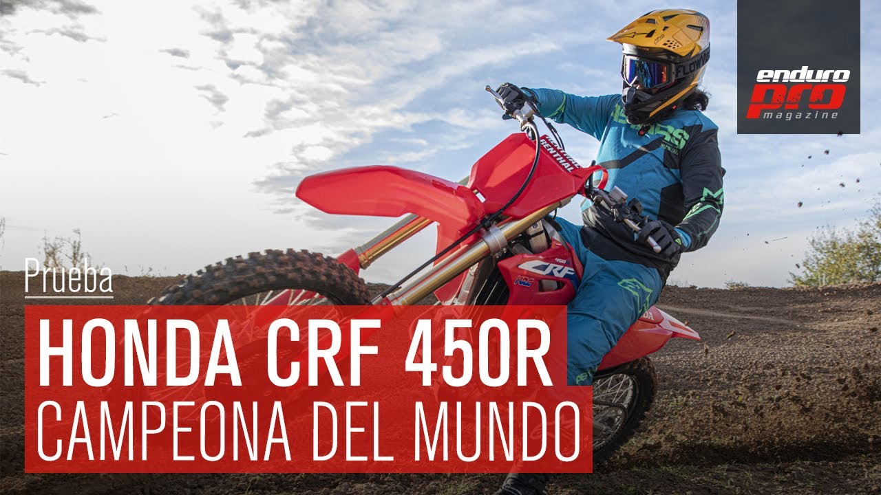 PRUEBA - HONDA CRF 450 2021