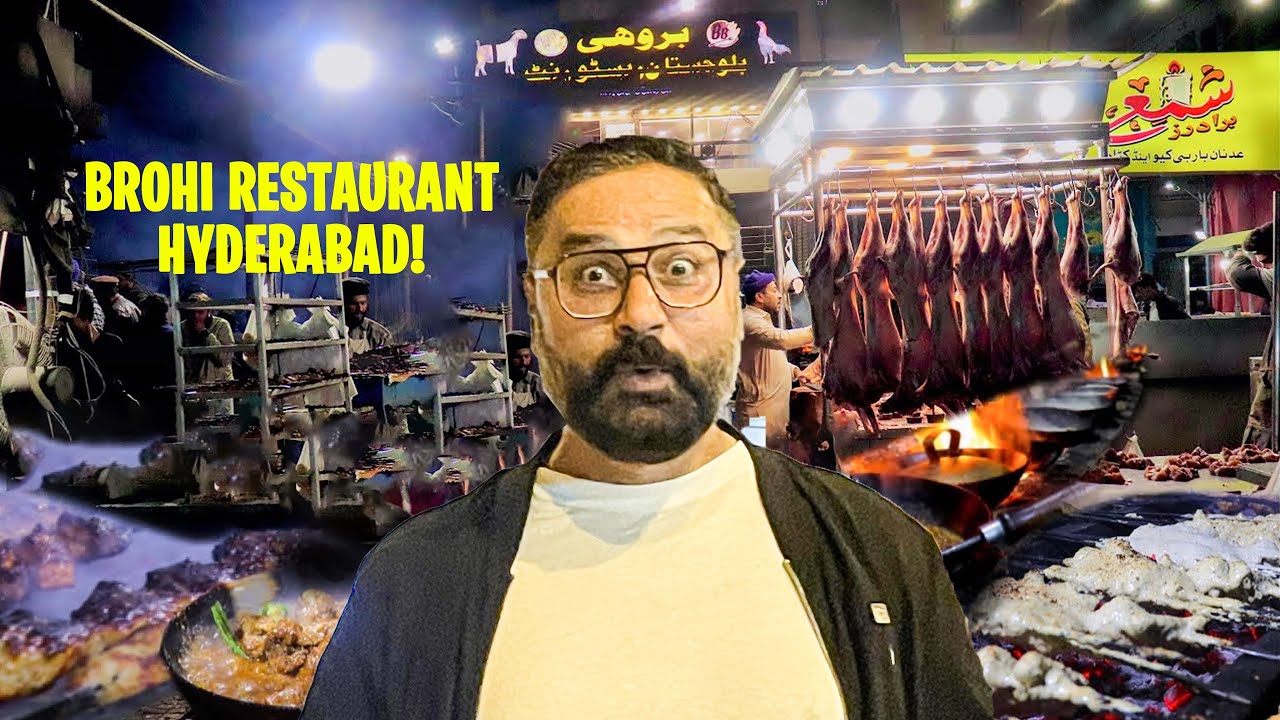 Hyderabad ka FAMOUS Brohi Restaurant – Karachi to Hyderabad trip