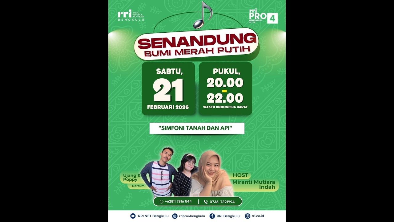 SENANDUNG BUMI MERAH PUTIH | SIMFONI TANAH DAN API