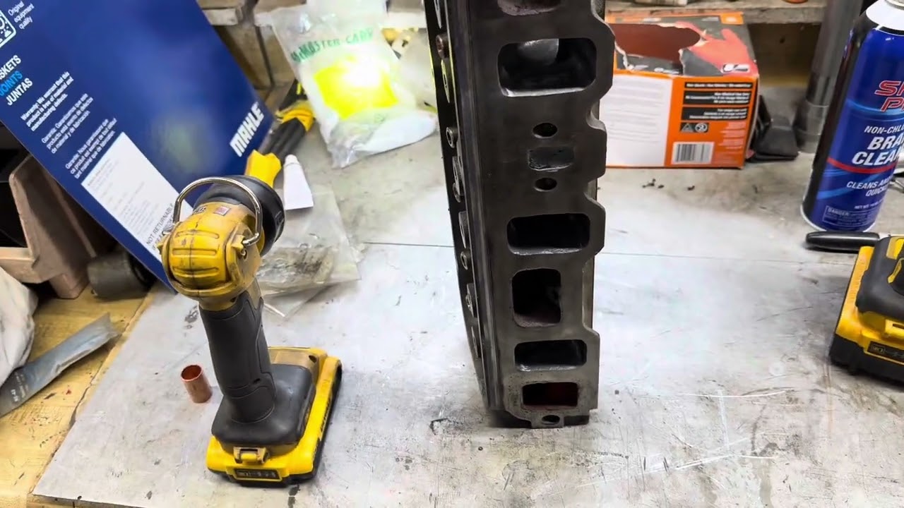 Installing sleeves in pushrod tubes on SBF heads