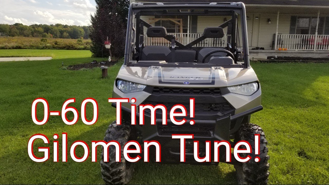 2018 Polaris Ranger XP 1000 0-60 Time Gilomen Clutch and ECU Tune