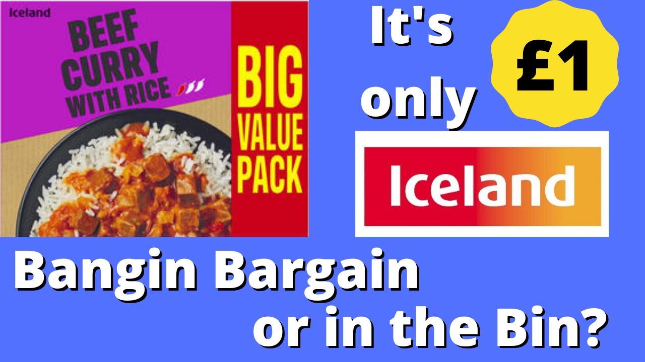 ICELAND | BEEF CURRY WITH RICE | FOOD REVIEW