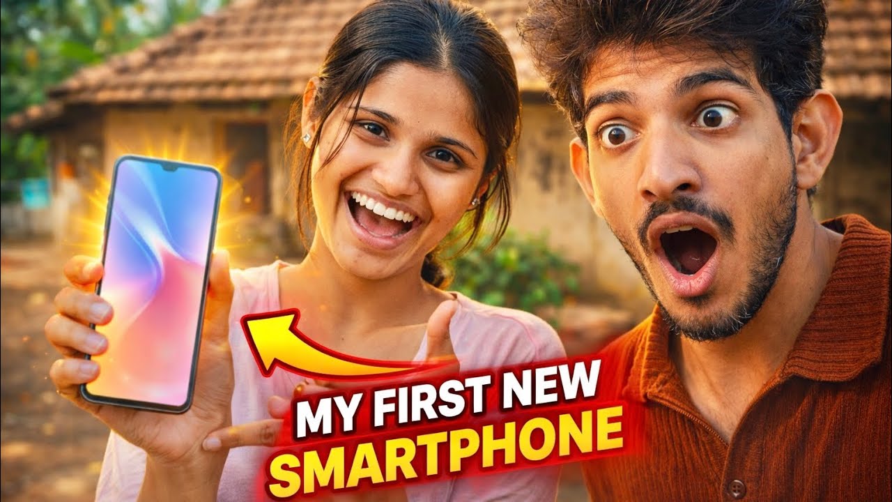 Finally! My Cousin’s First Smartphone🤩🎉