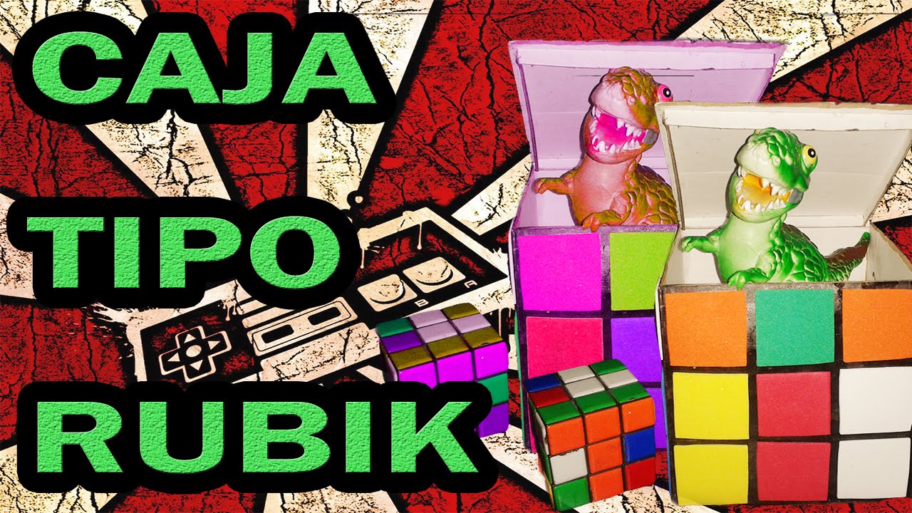 como hacer una caja rubik