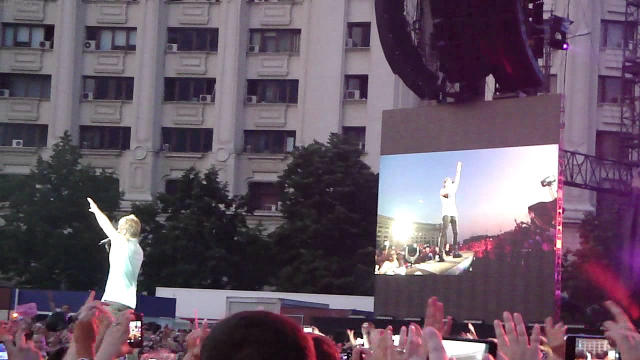 BON JOVI Bucuresti 2011 - Bed Of Roses ( IMBRACA STEAGUL ROMANIEI ) LIVE HD 10.07