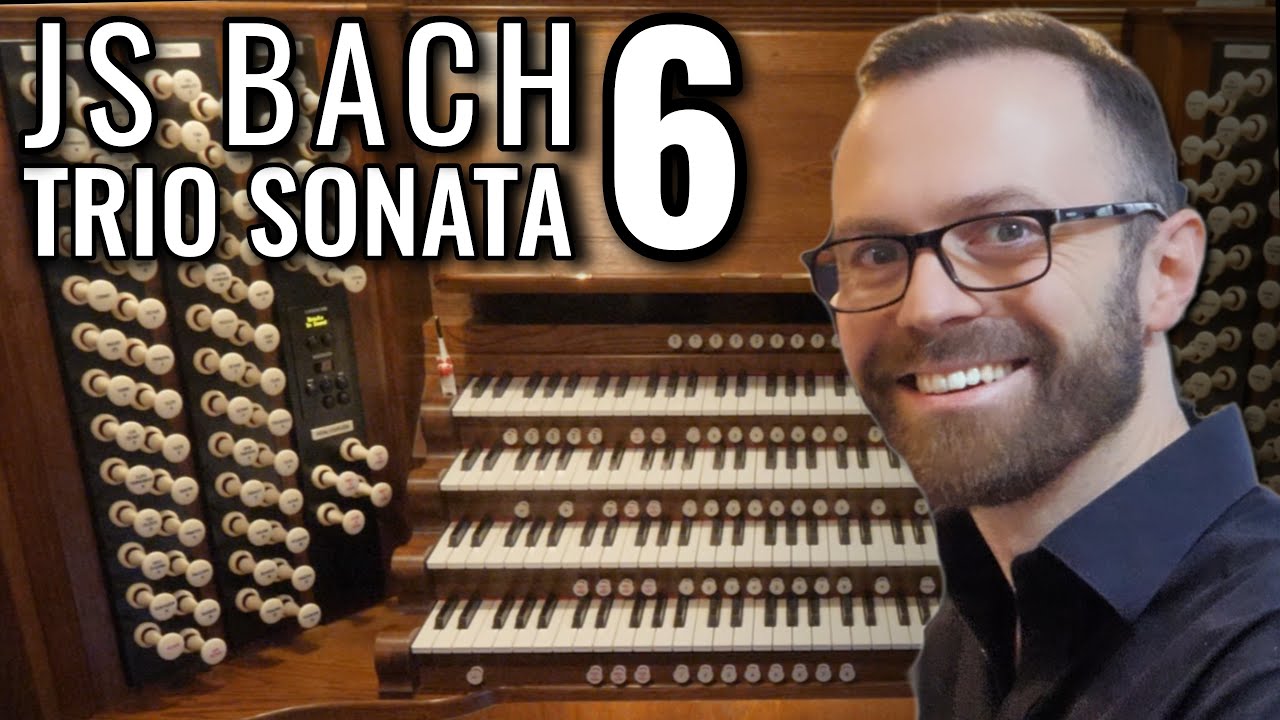 🎵 JS Bach - Trio Sonata 6 in G BWV 530 | St Bavokerk, Haarlem