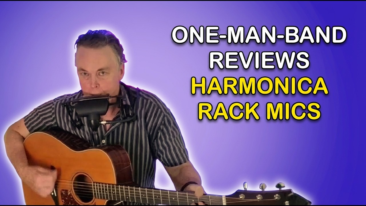 Rack Mic Review for Hands Free Harmonica