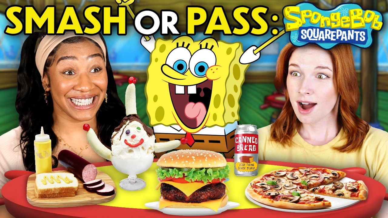 Smash or Pass: Food From Spongebob Squarepants!