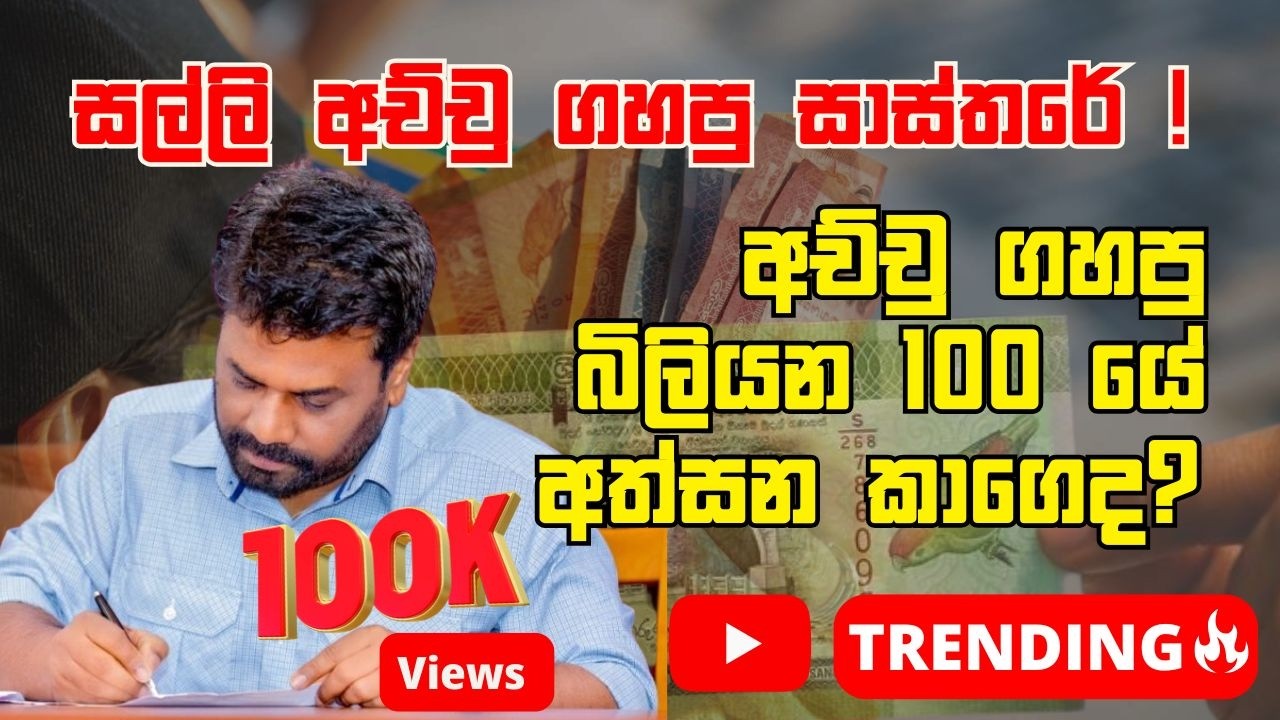 බිලියන 100ක් සල්ලි අච්චු ගහපු හැටි  | Dhananath Fernando